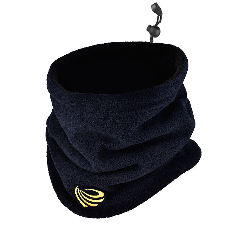 Men's Winter Fleece-lined Thickened Scarf