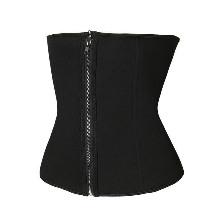 Breasted Zipper Body Shaping Belt Court