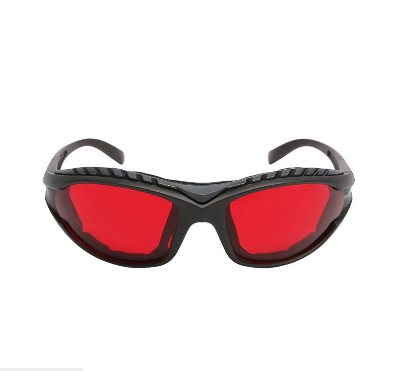 Protection wavelength 500-550nm Optical density OD5 safety laser protective glasses 590NM goggles