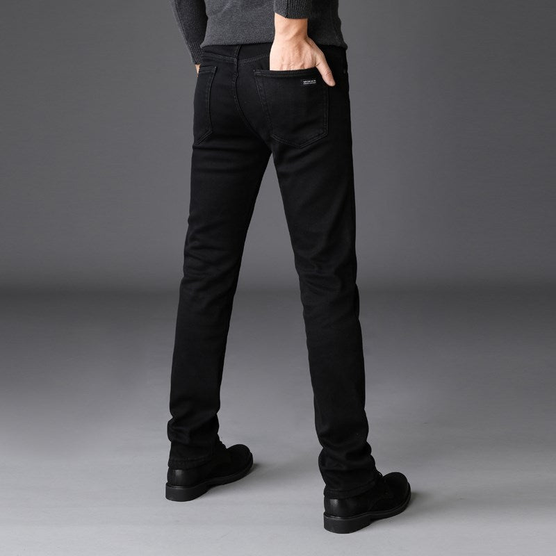 Men's Casual Loose Straight High Stretch Jeans