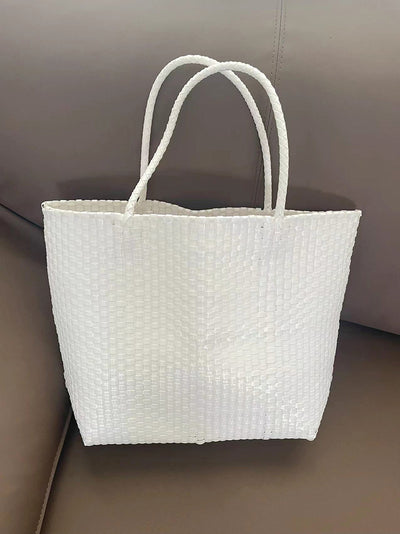 Holiday Shoulder Tote Hand-woven Bag