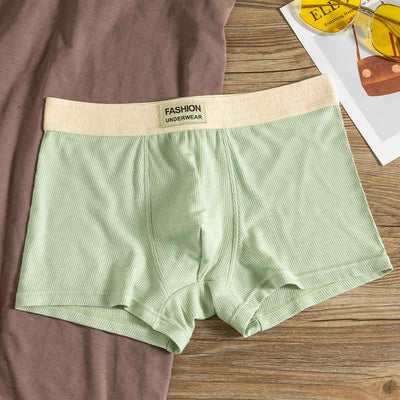 Men's Underwear Breathable Moor Cotton Polylactic Acid Boxers