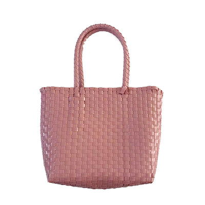 Holiday Shoulder Tote Hand-woven Bag