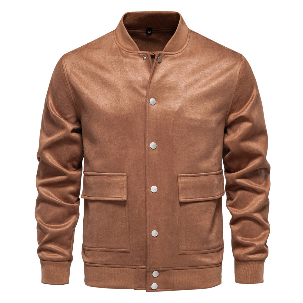 Casual Baseball Uniform Men's Jacket