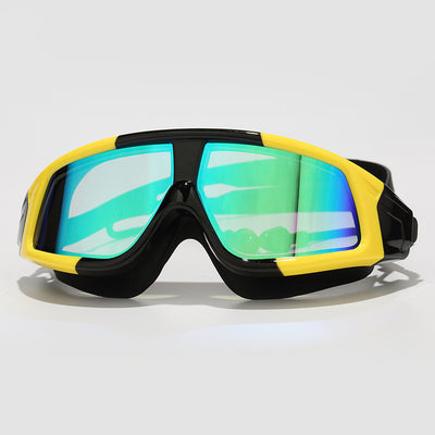 Swimming goggles  swimming goggles HD waterproof anti-fog goggles swimming goggles large box HD goggles