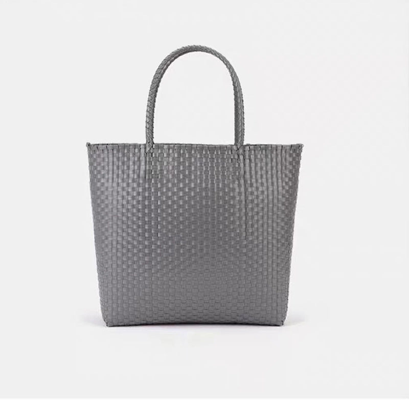 Holiday Shoulder Tote Hand-woven Bag