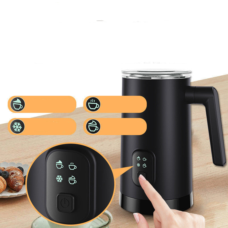 Home Automatic Stainless Steel Electric Hot And Cold Milk Whipping Machine Kitchen Gadgets