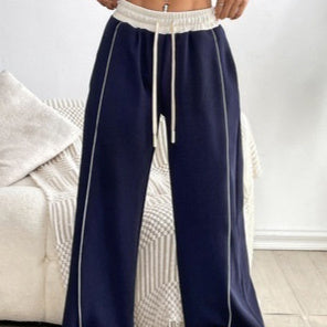 Fashionable Side Reflective Striped Sports Pants