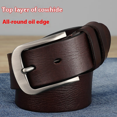 First Layer Cow Leather Belt Men