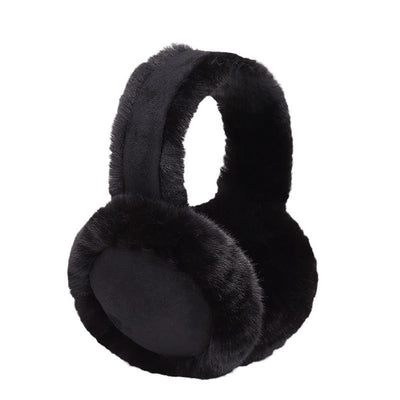 Cute Warm Plush Earmuff Scarf Gloves