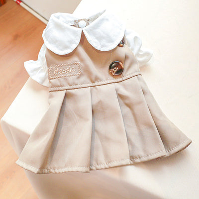 Pet Clothes Khaki Trench Coat Couple Clothes