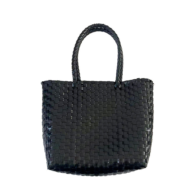 Holiday Shoulder Tote Hand-woven Bag