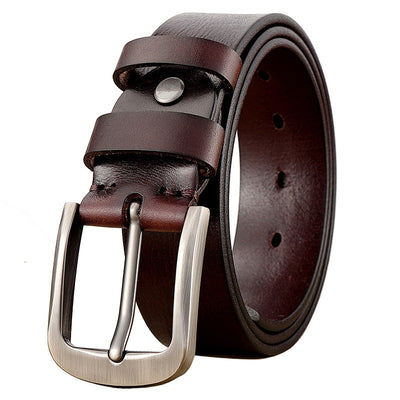 First Layer Cow Leather Belt Men