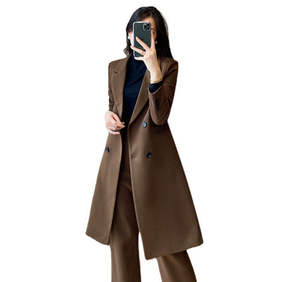 Women's Casual Double-breasted Elegant Trench Coat