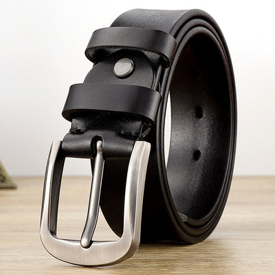 First Layer Cow Leather Belt Men