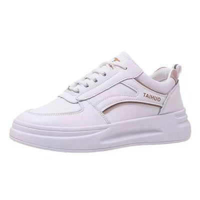 Fashion Casual White Shoes Women's Sports Soft Bottom Increase