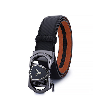 Real Leather Belt For Men's Business And Leisure