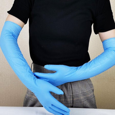 18-inch Lengthened Rubber Disposable Cleaning Gloves