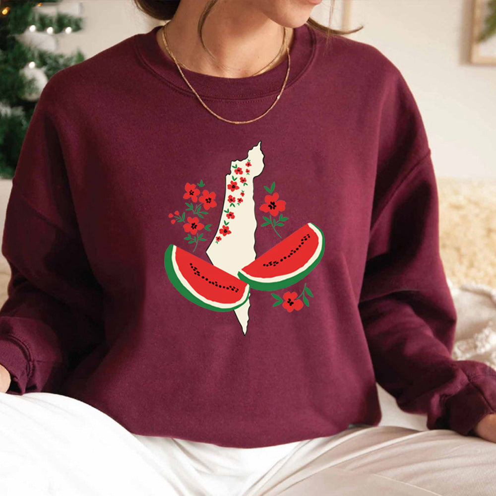 This Is Not A Watermelon Sweatshirts Funny Watermelon Women