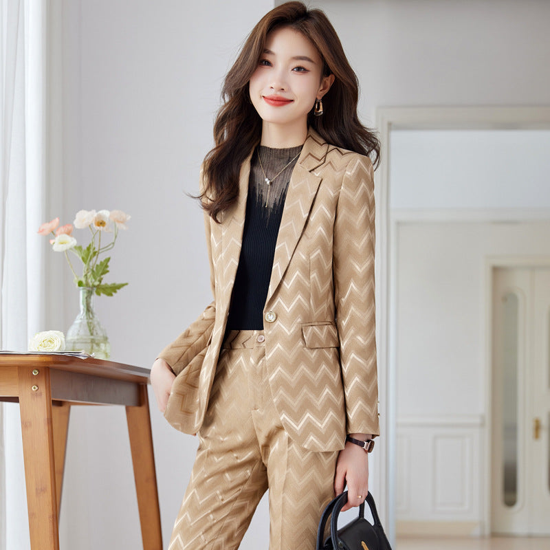 Temperament Lady President Overalls Women's Suit