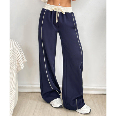 Fashionable Side Reflective Striped Sports Pants