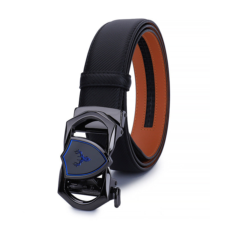 Real Leather Belt For Men's Business And Leisure