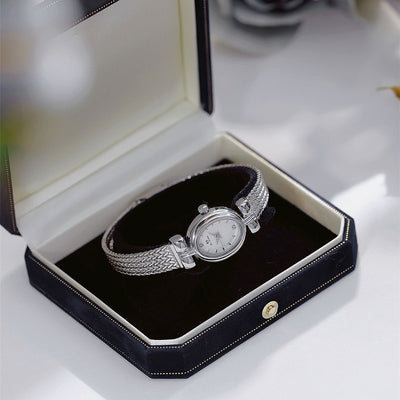 Mid-ancient Jewelry Light Luxury Temperament Small Silver Watch