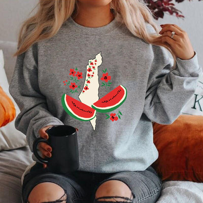 This Is Not A Watermelon Sweatshirts Funny Watermelon Women