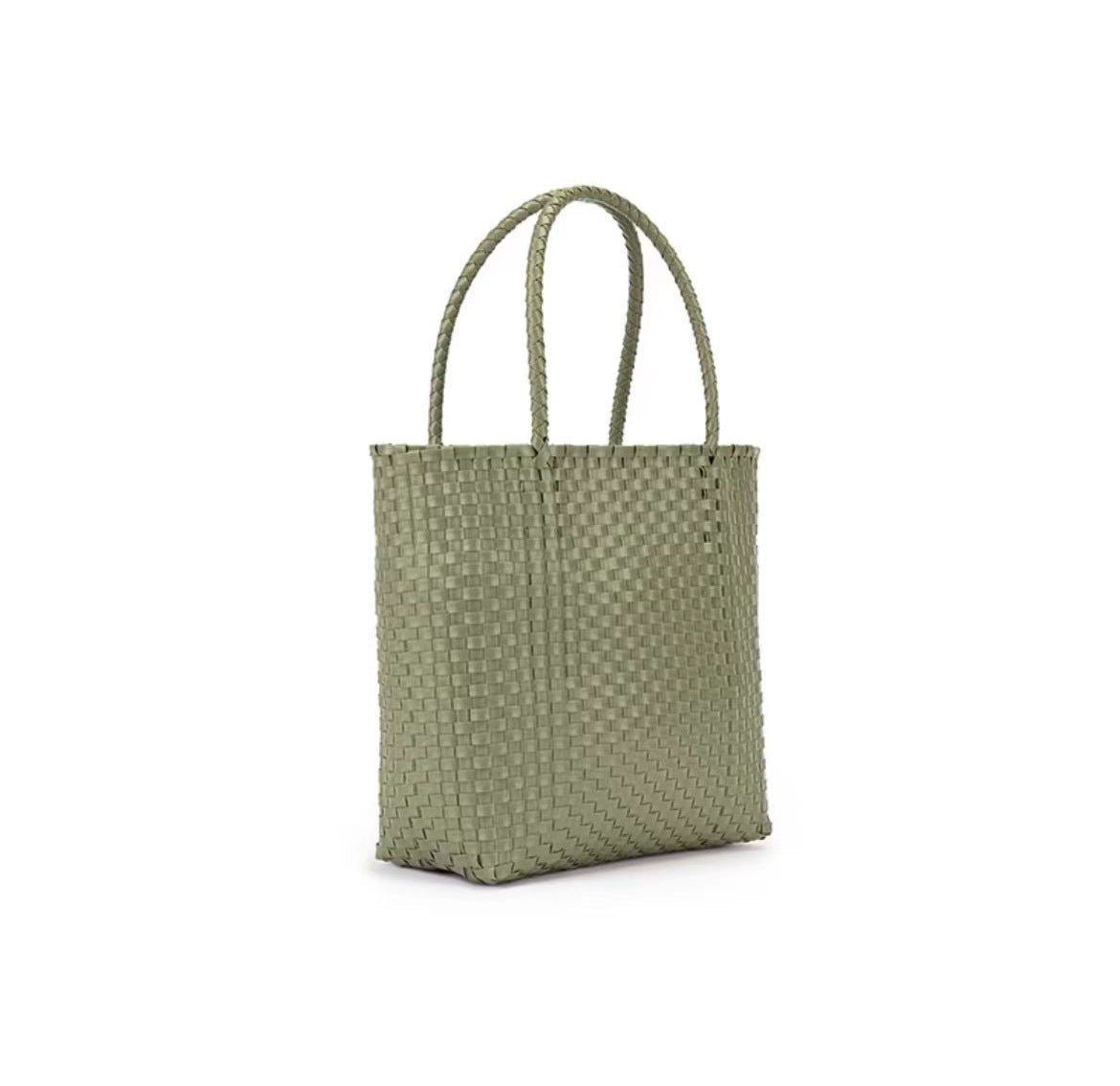 Holiday Shoulder Tote Hand-woven Bag