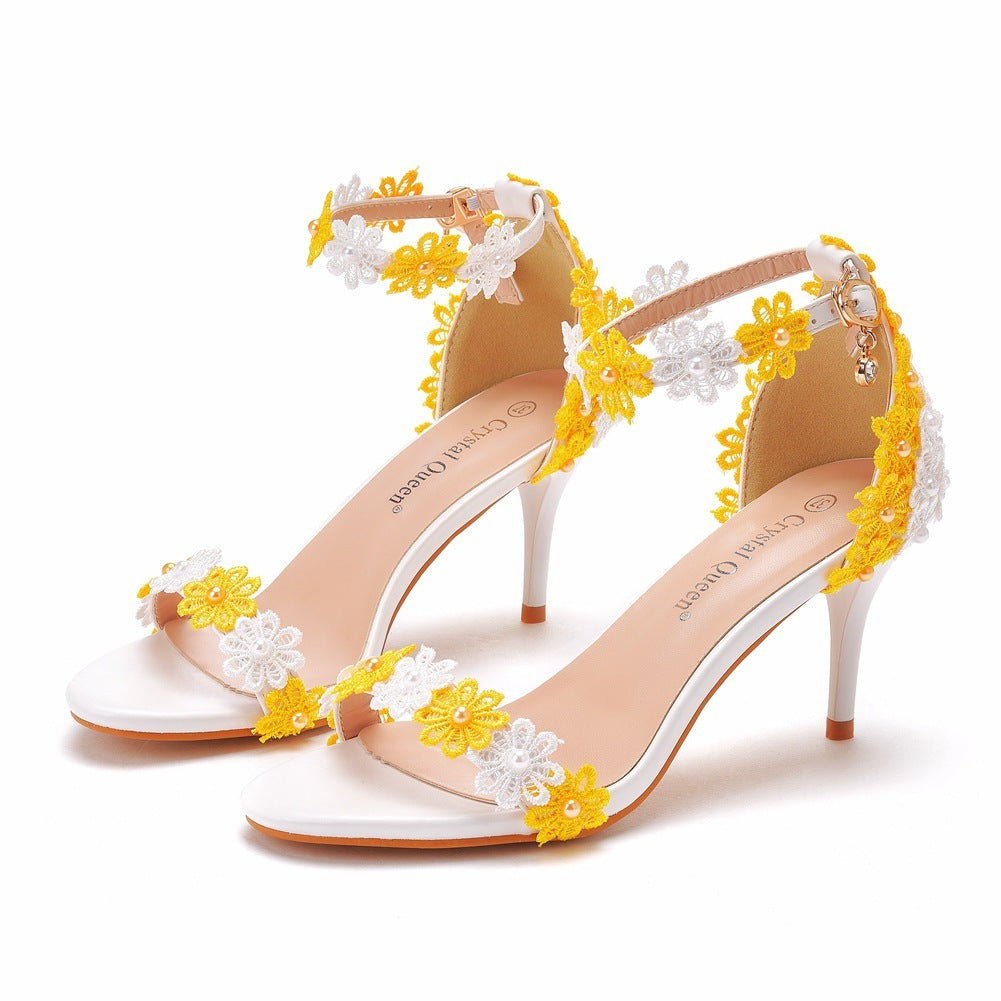 Beaded Large And Small Size Summer Sandals