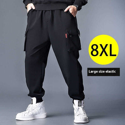 Polyester Plus Size Men's Casual Working Pants