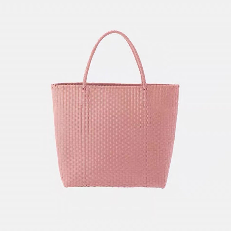 Holiday Shoulder Tote Hand-woven Bag