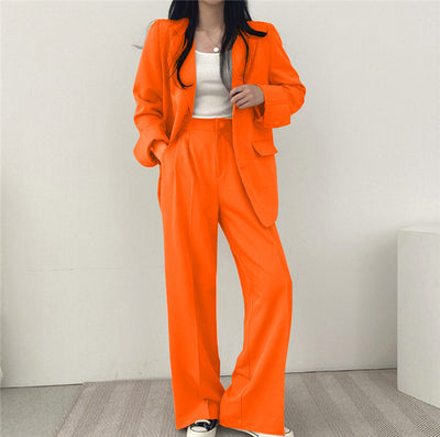 Korean Style Casual Suit Set Women