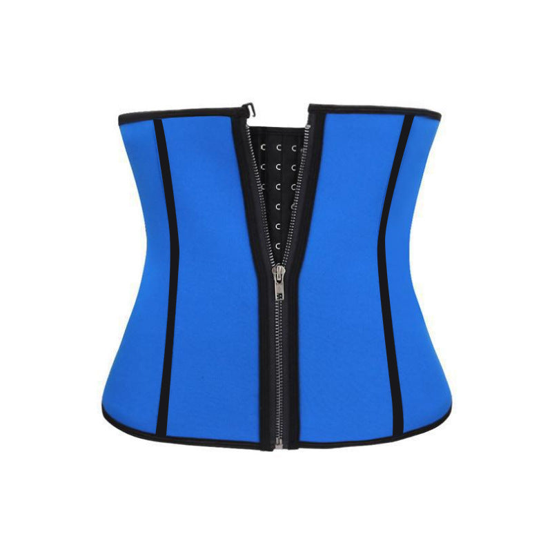 Breasted Zipper Body Shaping Belt Court