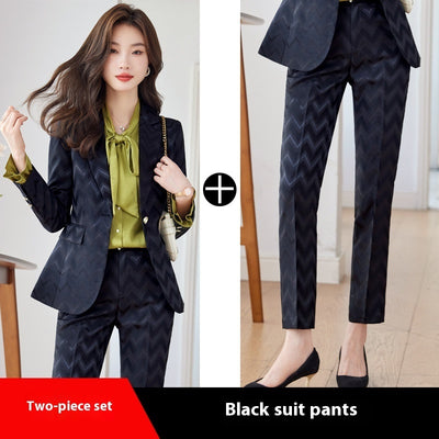 Temperament Lady President Overalls Women's Suit